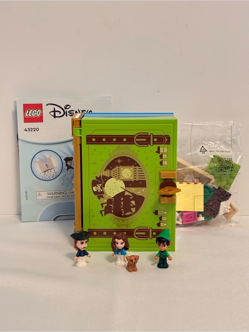 Lego Disney Peter Pan & Wendy's Storybook Adventure #43220 Retired